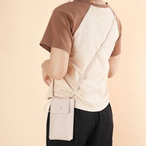 <b>Mini</b> Flip Cell Phone Shoulder Purse Soft Faux Leather Mobile Phone <b>Pouch</b> Vintage Women Crossbody Bag - Product Image 3