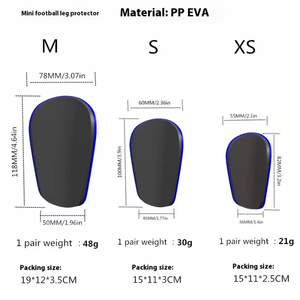 Custom Logo Football <strong>Shin</strong> <strong>Pads</strong> Leg Moulding <strong>Shin</strong> <strong>Pad</strong> EVA Compression Soccer Mini <strong>Shin</strong> Guard 8*5/10*6/12*8 <strong>for</strong> <strong>Kids</strong> Man - Product Image 3