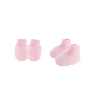 NOUVEAU Mitaines en coton biologique pour nouveau-né Chaussettes <span class=keywords><strong>anti</strong></span>-rayures pour le visage de bébé Coussinets pour les mains et les pieds durables Grignoter des produits pour bébé - Product Image 4