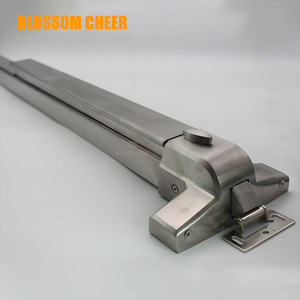 Hoảng loạn cháy Cửa thoát thiết bị thiết lập giữa hai điểm khóa mở phù hợp trời và đất Bolt loại đẩy thanh loại thoát khóa - Product Image 6