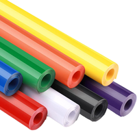 Vinilo Adhesivo de PVC Brillante de 120g para Plotter de Corte, Removible y Permanente, Venta al por Mayor, Colores Surtidos
