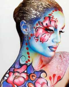 Acuarela sólida para ojos, amigable con la piel, color corporal seguro, pintura para jadear para niños, conjunto de maquillaje de colores, Kit de <span class=keywords><strong>dibujo</strong></span>, pigmento artístico, pintura facial - Product Image 5