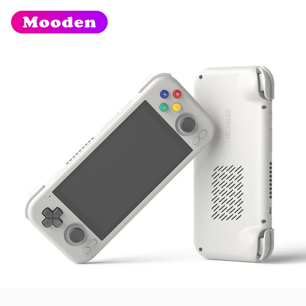 L Retroid Pocket 4 Pro Handheld-Spielkonsole WLAN6 RP4 Pro 4,7 Zoll Touchscreen tragbarer retro-klassischer Handheld-Spieler