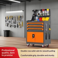Chariot à outils épaissi pour réparation automobile en acier laminé à froid OEM, armoire de rangement d'outils multifonction portable robuste, établi d'atelier