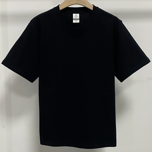 T-Shirt Homme Oversize Noir Col Rond 100 % Coton 220 g/m² Haute Qualité, Impression Personnalisée, Vêtement Urbain Vierge - Product Image 4