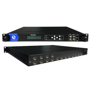 Encoder IPTV UDP RTP Multicast H.264 1080P HD <span class=keywords><strong>Video</strong></span> 16/24 Canali TV via Cavo Digitale Spts Mpts IP COL5011F - Product Image 1