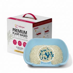OEM Manufacturer Wholesale Bulk Highly <b>Absorbent</b> Strong Clumping High Quality Eco-friendly <b>Odor</b>-Control 99% Dust Free Cat Litter - Product Image 1