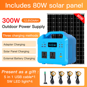 Nhà Máy Bán Hàng Trực Tiếp 150W 300W 400W 500W Lithium Pin Di Động Nhà Máy Điện 220V Năng Lượng Mặt Trời Máy Phát Điện - Product Image 3