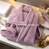 Peignoir unisexe confortable, thermique, respirant, en coton épais 100% éponge, pour spa/hôtel ou maison
