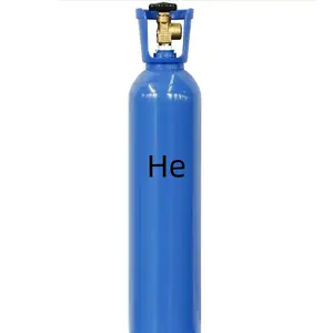 Refillable 40L Cylinder Seamless Steel High Pressure Gas Cylinders
