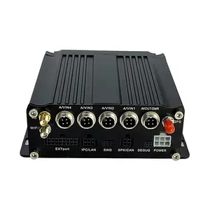 4通道1080移动DVR 4G WiFi全球定位系统ADAS DMS MDVR适用于公共汽车/卡车/车辆摄像机防水记录仪4CH 8CH DVR