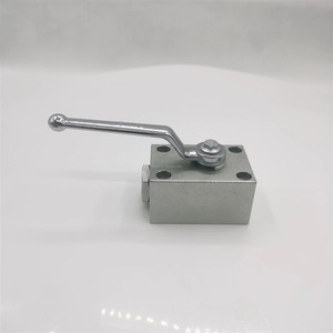 ราคาดี วาล์วควบคุมการไหลแบบแมนนวล ไฮดรอลิก บอลคาร์บอนสตีลคุณภาพสูง - Product Image 1