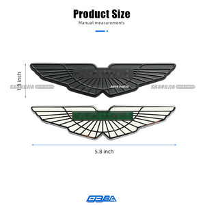 สติกเกอร์ฝากระโปรงหน้าและฝาท้ายรถยนต์ (สีเงิน) สำหรับ Aston Martin DB11 OE HY53-407A74-AA ของแท้ ทนทาน ใช้งานได้นาน - Product Image 5