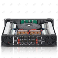 Amplificateur numérique professionnel 1200W 4 canaux 4 ohms CLASSE H Stéréo 3U pour Subwoofer Haute Performance Grand Format