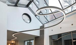 LEDWIDE Superior Linh Hoạt Cong LED Nhôm Hồ Sơ Với Tùy Chỉnh Kích Thước Hình Dạng Cho Tuyến Tính Cong Oval Thông Tư LED - Product Image 5