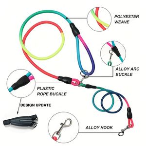Adjustable Hands Free <b>Dog</b> <b>Leash</b> Crossbody Pet Lead Soft Durable Adjustable Strap for Daily Walking - Product Image 5