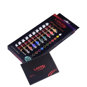 Offre Spéciale professionnel non toxique OEM avec logo personnalisé 12pcs 12ml Set de <span class=keywords><strong>peinture</strong></span> acrylique d'artiste pour le <span class=keywords><strong>dessin</strong></span> et <span class=keywords><strong>la</strong></span> <span class=keywords><strong>peinture</strong></span> - Product Image 1