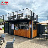 Café préfabriqué Urdream avec intérieur complet pour les boutiques de café et de boissons