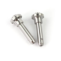 Goupilles de sécurité de précision CNC, goupilles à bille à dégagement rapide personnalisées OEM, en acier inoxydable 304 316 416, pour la gym