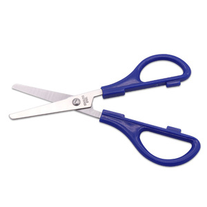 Office Scissors 143mm Stainless Steel Straight Blade For Paper Cutting Student Use - Product Image 3
