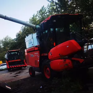 Baixo preço de venda novos e antigos Kubota pro1108-4Y trigo milho colheitadeira de arroz e soja