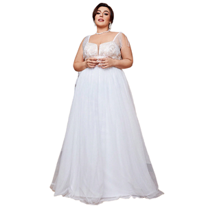 Vestido <span class=keywords><strong>de</strong></span> noche <span class=keywords><strong>de</strong></span> una pieza <span class=keywords><strong>de</strong></span> lujo Europeo Americano vestido <span class=keywords><strong>de</strong></span> <span class=keywords><strong>novia</strong></span> encaje transfronterizo Plus para <span class=keywords><strong>Amazon</strong></span> Wish Drop Shipping - Product Image 6