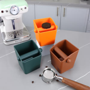 Caja de Residuos de Café en Oferta, Accesorios para Baristas, Cubo para Residuos de Té, Caja de Café de Gran Capacidad para una Fácil Limpieza de Espresso - Product Image 1