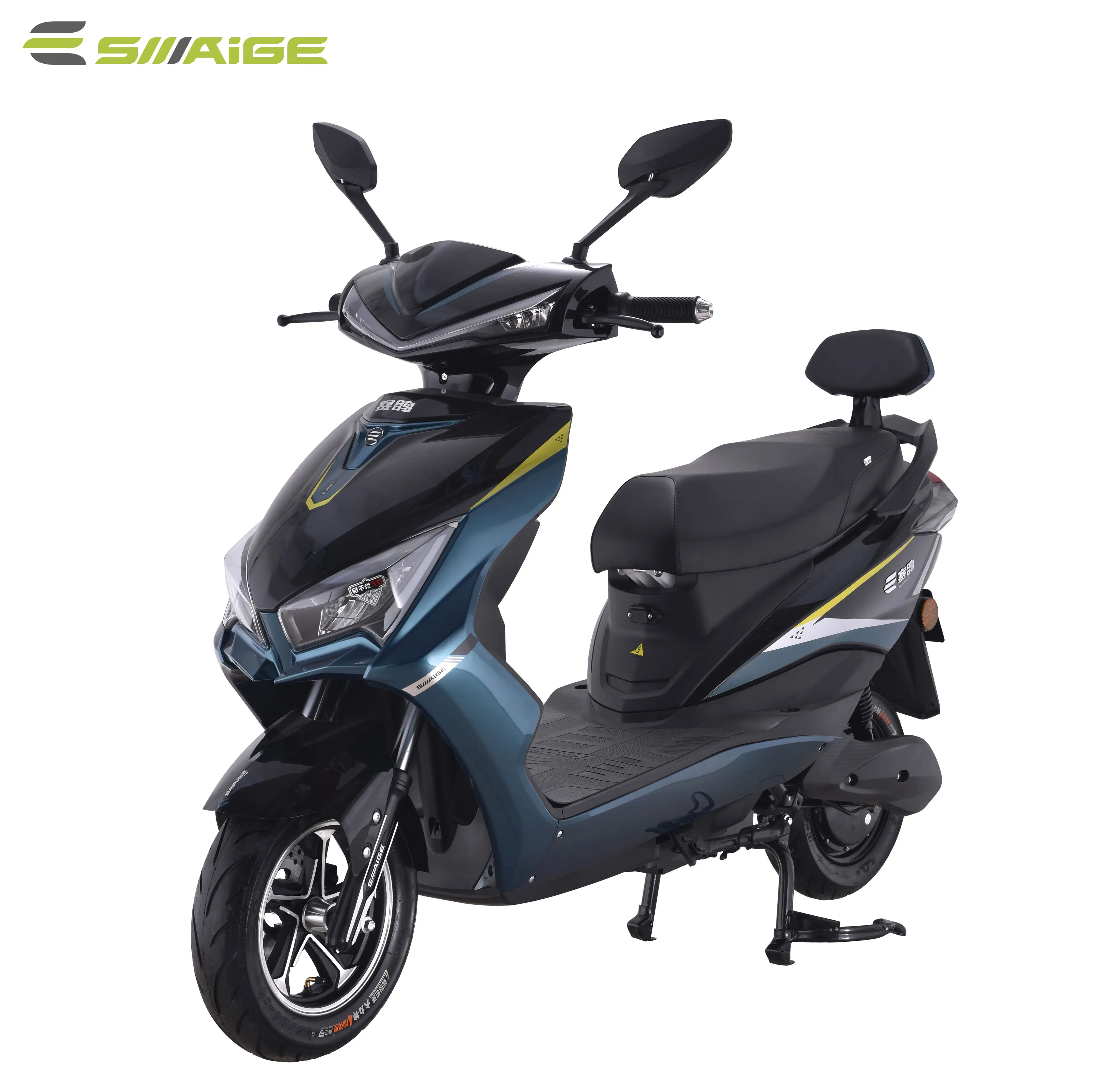 Yeni Model EEC L1E-B 2 tekerlekli yağ lastik elektrikli Scooter 2000w elektrikli motosiklet Eec