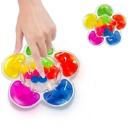 Jouets de tri des couleurs, jouets sensoriels floraux pour tout-petits, jouet éducatif d'apprentissage, motricité fine, coordination œil-main, cadeau