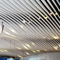 Restaurant Bar Aluminium Décoration Spandrel Plafond Décor