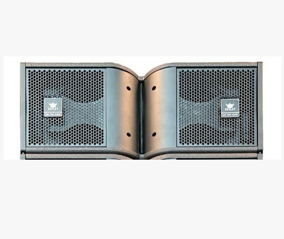 Professional High Sensitivity Dual 8 Inch Two Way Line Array Speaker for Multi-function Halls Stadiums Outdoor Performances