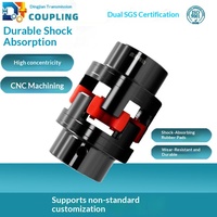 Accouplement en acier de type étoile XL, type fleur de prunier, élastique, pour pompe à eau, type griffe DJ-A, pour moteur, rigide, flexible, personnalisation non standard