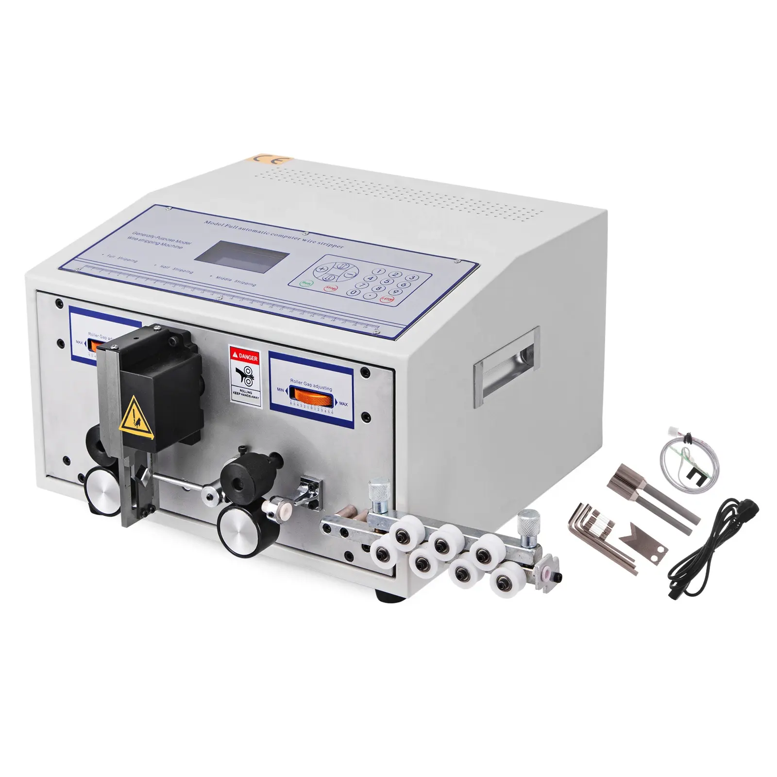 Máquina automática de corte y pelado de cables de cobre, X-CS101, 2.5mm2, para arnés de cables