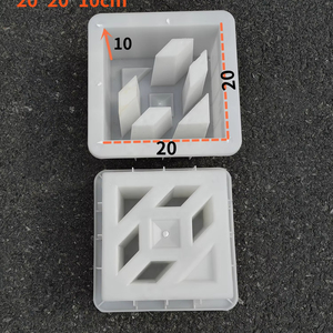 2024 mới <span class=keywords><strong>ddesign</strong></span> bê tông đúc sẵn hàng rào paver cửa sổ moldings khuôn 3D lát khối hàng rào khoe khối khuôn - Product Image 1