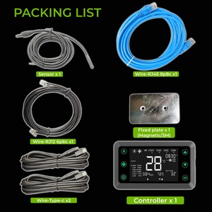 10x10ft Smart Grow <b>Tent</b> Complete Kit with 4 X 720w Led Light Wifi Controller Hydroponic Indoor Greenhouse 10x10 Grow <b>Tent</b> Kit * - Product Image 2