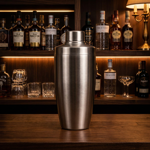 Premium Eco-Friendly Modern Stainless Steel Cocktail Shaker 550ml Capacity 2-Piece Set Bulk Production <b>Bar</b> Home Kitchen <b>Drink</b> - Product Image 3