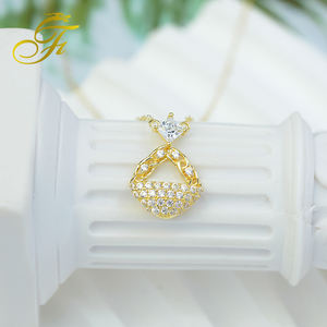 PCX bijoux fait à la main en or collier ras du cou romantique Figaro chaîne Style lien chaîne Zircon pierre personnalisé mode Chaser pour - Product Image 6