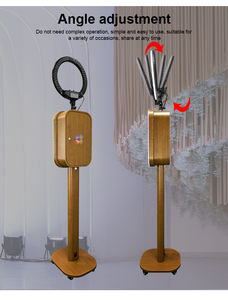 Photomaton portable pour <span class=keywords><strong>iPad</strong></span> et appareil photo reflex numérique avec ventilateur de refroidissement intégré, coque de photomaton compatible avec <span class=keywords><strong>iPad</strong></span> <span class=keywords><strong>Air</strong></span> M3 A16, lumière flash - Product Image 5