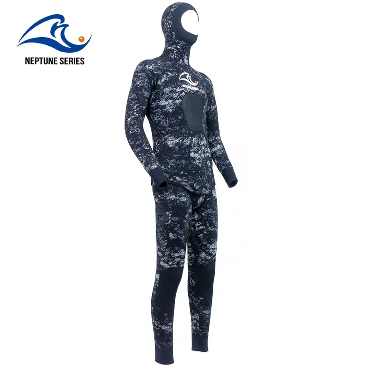 Özelleştirilmiş desen 1.5mm 3mm 5mm 7mm pürüzsüz cilt triatlon stok neopren spearfishing sörf erkekler için özel etiket wetsuits