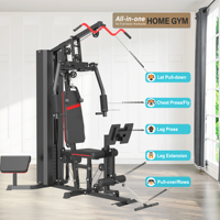 Appareil de musculation multifonctionnel de haute qualité pour la maison avec pile de poids sélectionnable