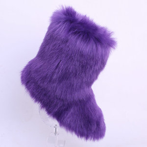 <span class=keywords><strong>Bottes</strong></span> de <span class=keywords><strong>chasse</strong></span> noires multicolores en gros, <span class=keywords><strong>bottes</strong></span> d'hiver en fausse fourrure pour femmes - Product Image 6