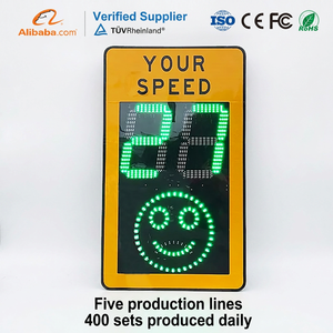 Detector de Velocidad por Radar Solar Avanzado para Recolección de Evidencia en Carreteras Urbanas, Sin Mantenimiento, con Alerta de Reducción de Velocidad - Product Image 1