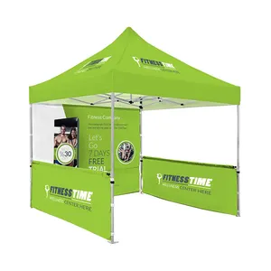 Gratis Ontwerp China Commerciële Tentoonstelling 10x20ft Outdoor Custom Gedrukt Opvouwbare Luifel Tent