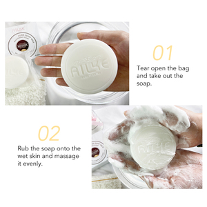 120g bagno di sapone Naturale Organico Neonati Sbiancamento fatti a mano Latte di Capra Sapone per viso <span class=keywords><strong>e</strong></span> corpo - Product Image 6