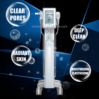 Appareil de microdermabrasion et de peeling aquatique 6-en-1 Feier WX-600 avec jet d'oxygène pour le raffermissement et la gestion de la peau