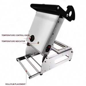 Conteneur en plastique pour la restauration, emballage pour plats à emporter, boîte à lunch, plateau pour la restauration rapide, scelleuse manuelle à chaleur - Product Image 5