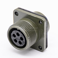Conector MS5015, Conector Circular Estándar Óptico Impermeable Macho y Hembra de 2, 5 y 7 Pines, MS 3106A 14S-5S 3102A 14S-5P
