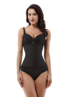 Corset amincissant en latex respirant avec trous d'aération – Le meilleur gaine amincissante pour femme – Corset sculptant le corps