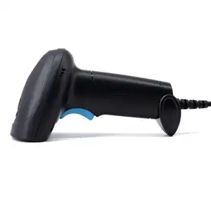 Xách tay bar code scanner ánh sáng màu đỏ hình ảnh quét với 50cm Chiều dài cáp tự dịch vụ thanh toán kiosk với POS thiết bị đầu cuối