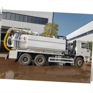รถขุดไฮโดรลิค Shacman F3000 รุ่นใหม่ปี 2023 พร้อมชุดดูดและฉีดน้ำเสีย (พวงมาลัยขวา 13500 ลิตร น้ำเสีย + 4000 ลิตร น้ำสะอาด) - Product Image 4